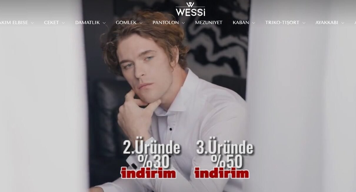 Çizgili Takım Elbise - Wessi