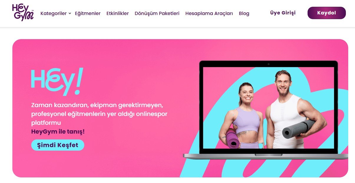 Online Yoga Dersi - Heygym.com